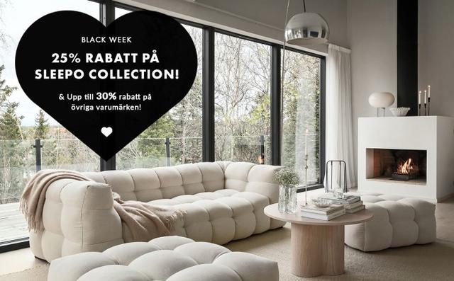 25% rabatt på Sleepo Collection!