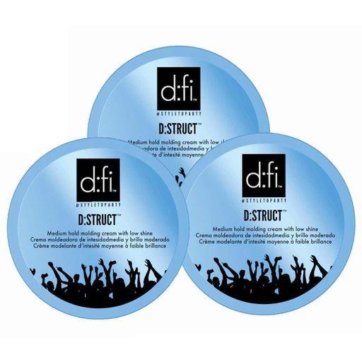 3-Pack d:fi D:Struct Molding Cream 150g