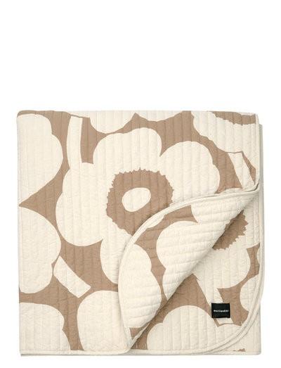 Unikko Linen Bedspread 260x260cm - Off White