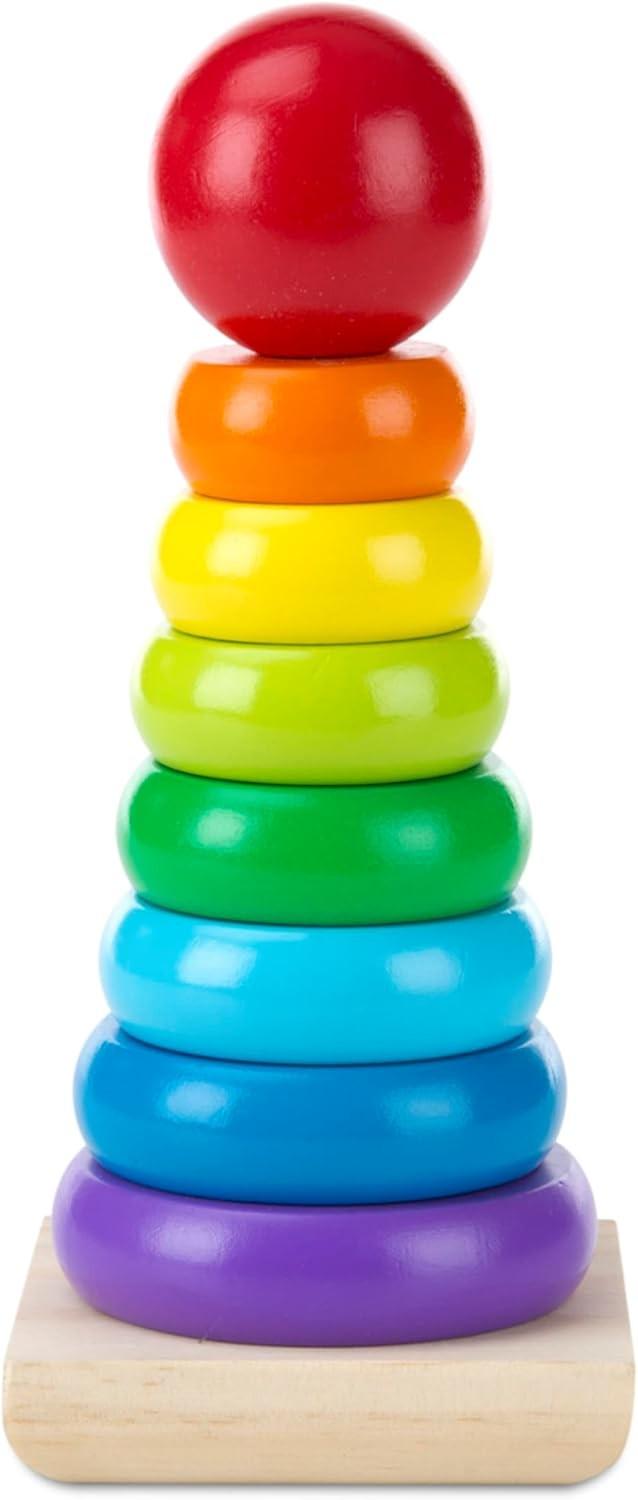 Melissa & Doug Rainbow Stacking Toy