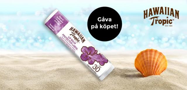 Köp Hawaiian Tropic - få lip balm på köpet
