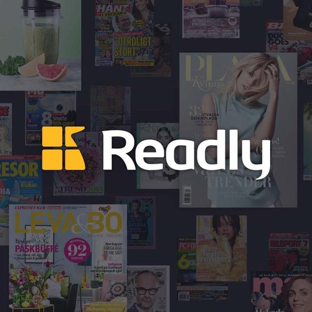 Readly: 3 månader gratis