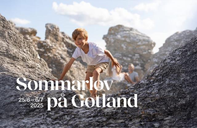 Destination Gotland - Alla under 19 år reser för 0 kr