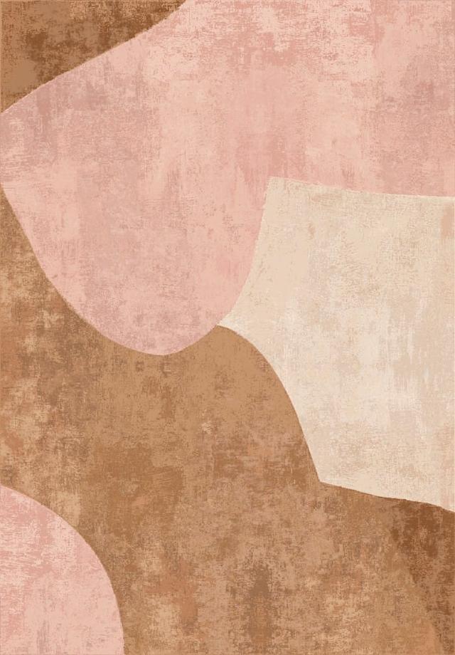 Wiltonmatta Lazio i beige och rosa