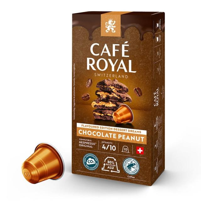 Café Royal Choklad & Jordnöt - Nespresso-kompatibla Kapslar