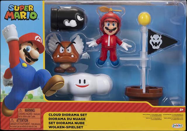 Super Mario Diorama Lekset Moln 6cm