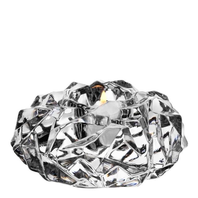 Orrefors Carat Candle Holder 6.5x12.5cm