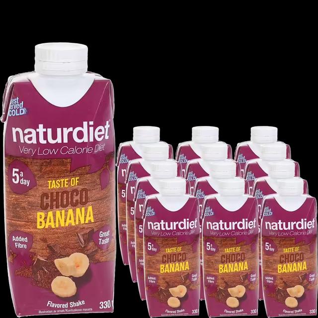 Choco Banana Meal Replacement Shakes, 12x330ml