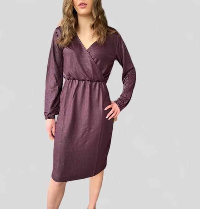 Me&I Glitter Overlap Dress - 202708 U7