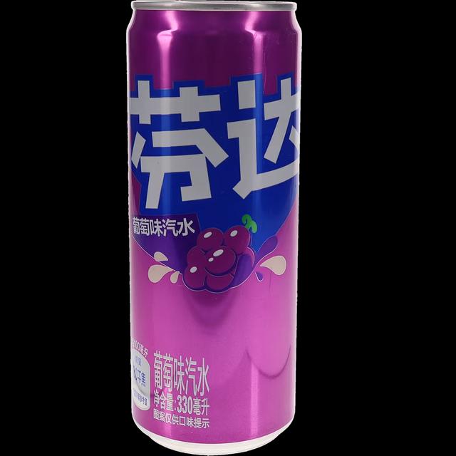 Fanta Grape från Kina 330ml Burk