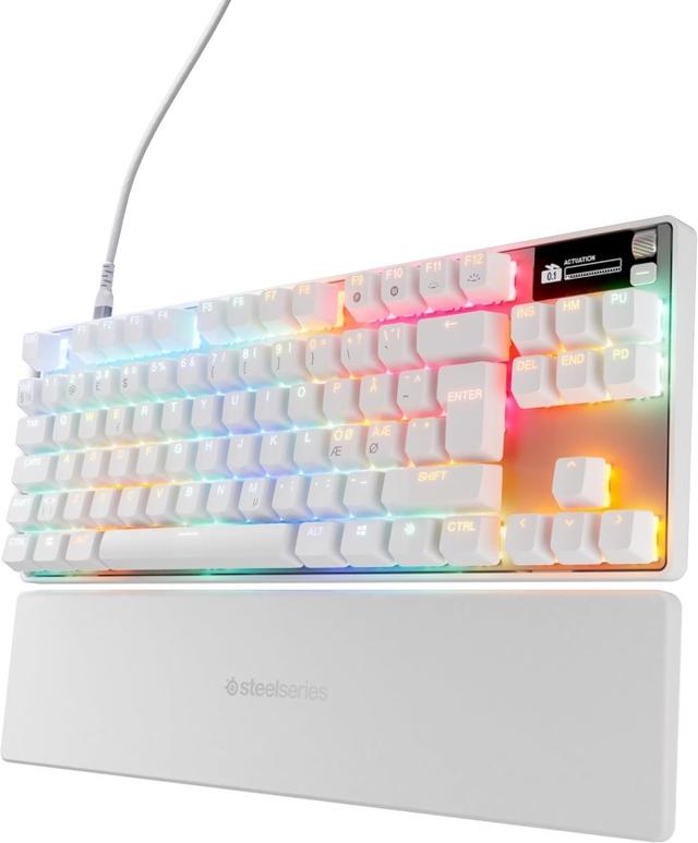 SteelSeries Apex Pro TKL Gen 3 - NOR QWERTY White