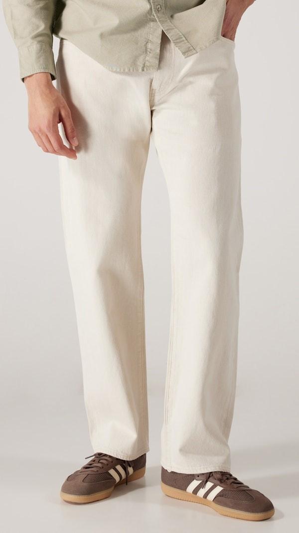 Levi's 555 Relaxed Straight Linen-Blend Jeans