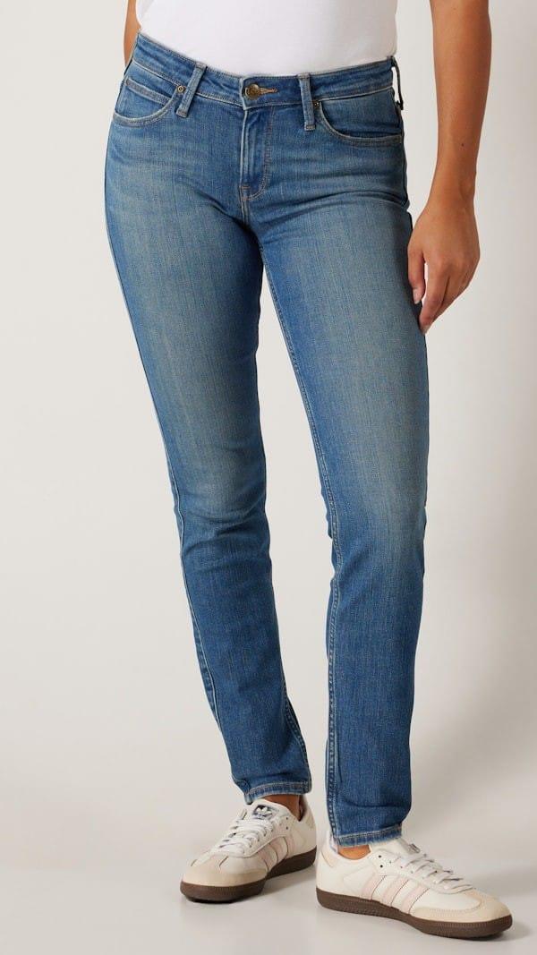 Lee Scarlett Mellanblå Jeans - Dam