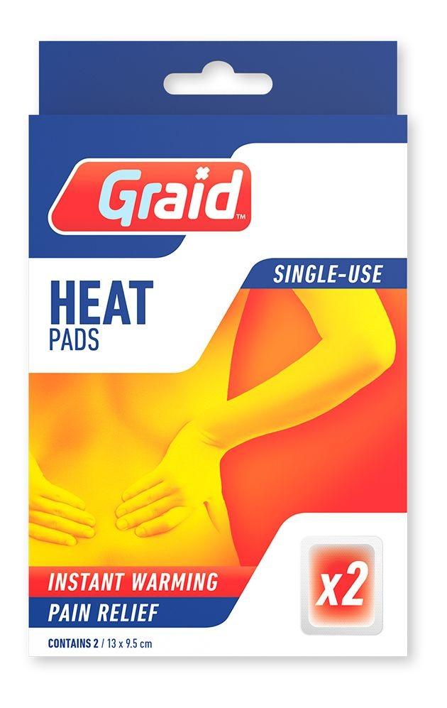 Graid Värmedynor Engångsbruk - 2-Pack Förmånligt