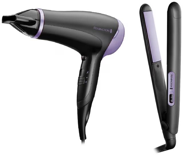 Remington Style Essentials Hårtork & Plattångset D3016GP