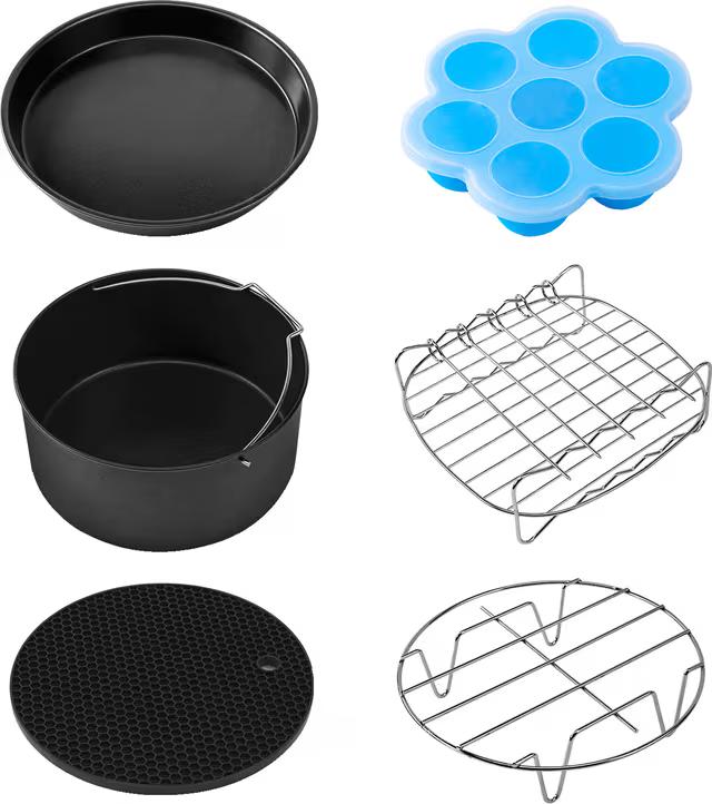 Cosori KAACAACSNEA0006 Airfryer 6-Delars Tillbehörskit