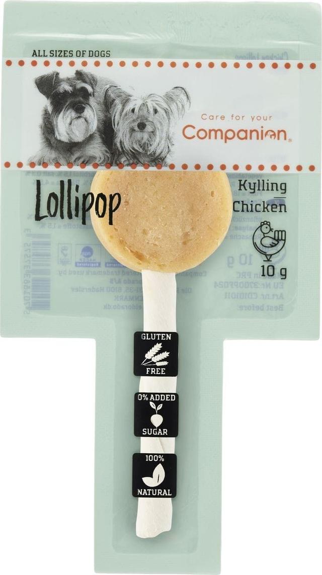 Companion Chicken Lollipop 10g Snack