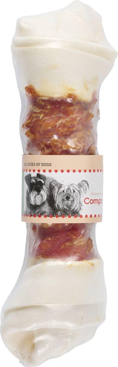 Companion Knot-Style Chicken Dog Bone 17cm