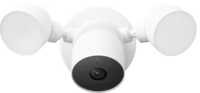 Google Nest Cam Trådbunden med Strålkastare