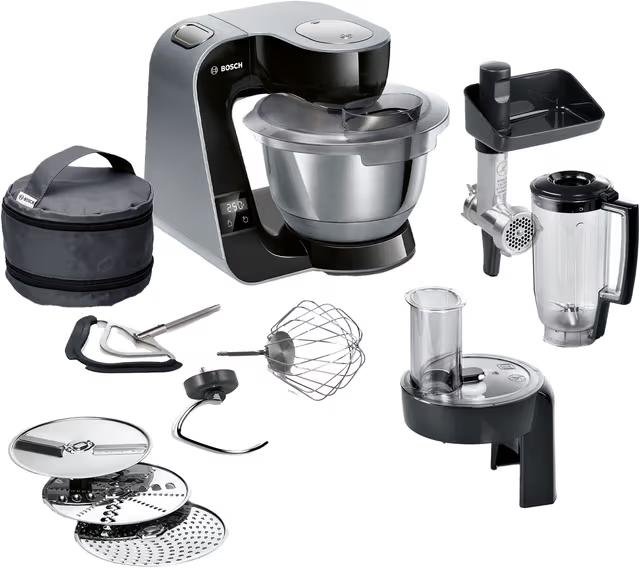 Bosch Series 4 MUM5XC4E Köksmaskin Svart
