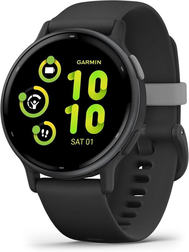 Garmin Vivoactive 5 Renewed AMOLED Smartwatch - Black