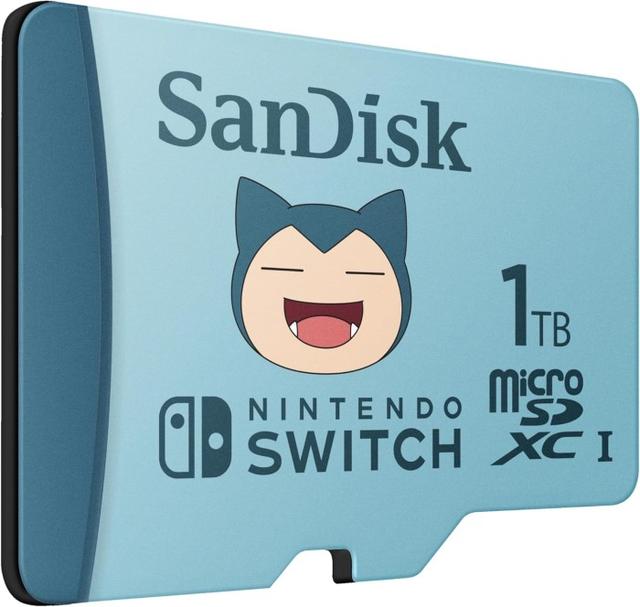 SanDisk 1TB Snorlax Edition microSD for Switch