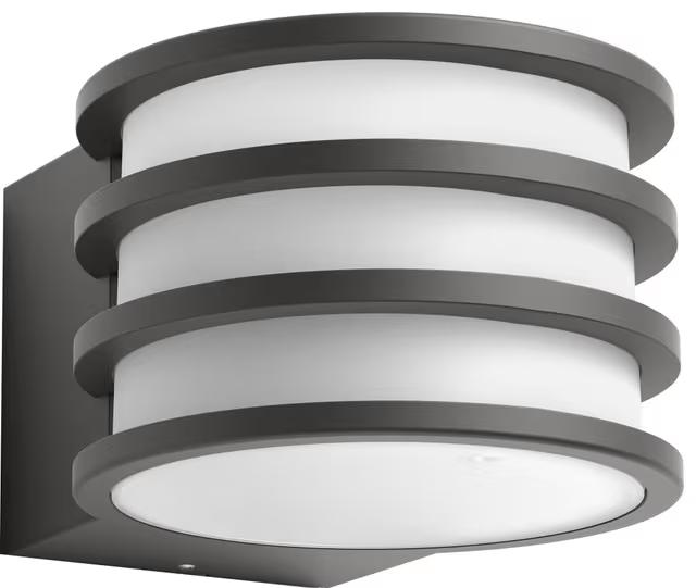 Philips Hue Lucca Antracit Vägglampa