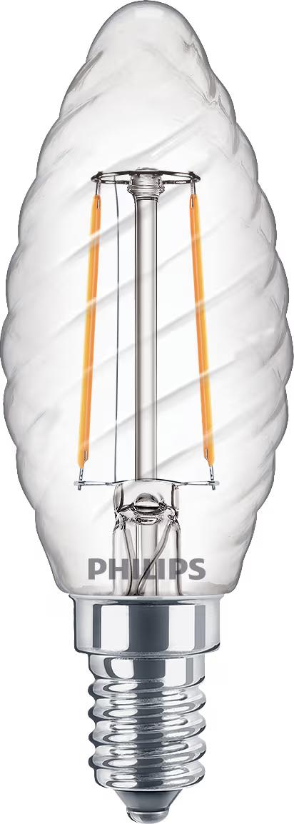 Philips 2W E14 LED-lampa