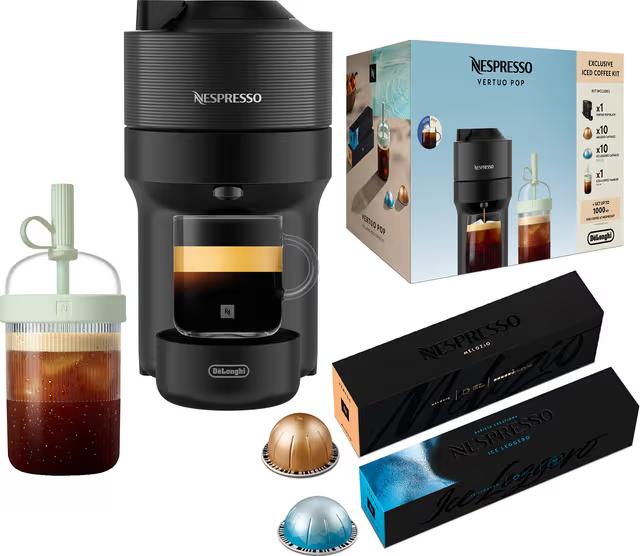 Nespresso Vertuo Pop ENV90.B Värdepaket - Svart