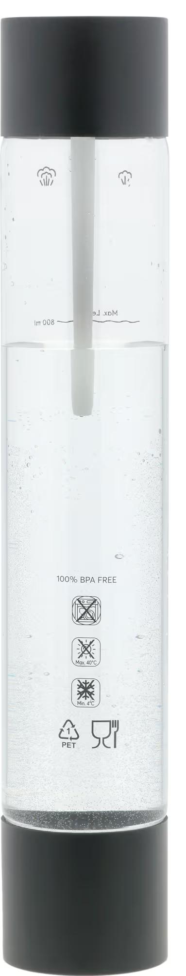 Nordic Sense 800ml Svart Kolsyreflaska