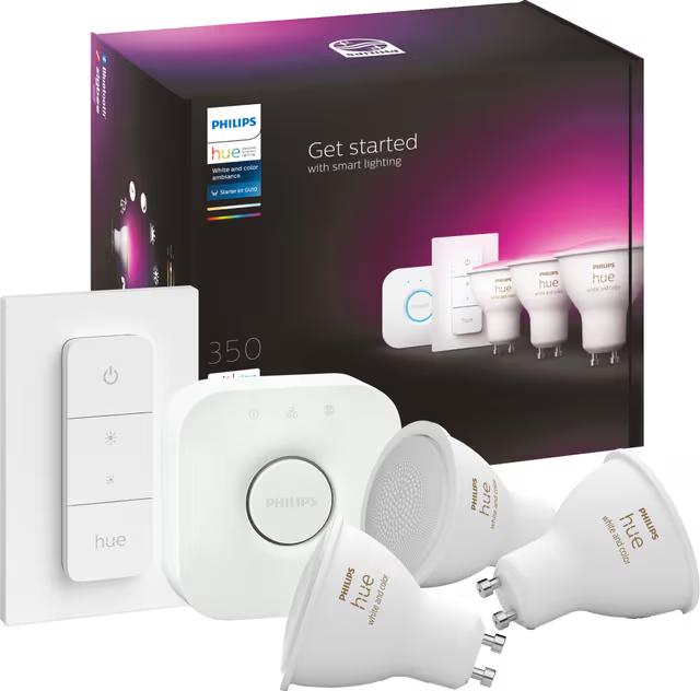 Philips Hue 4.3W GU10 Bridge Starter Kit