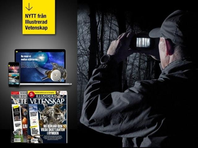 5 Tidningar för 449 kr med Mörkerkikare