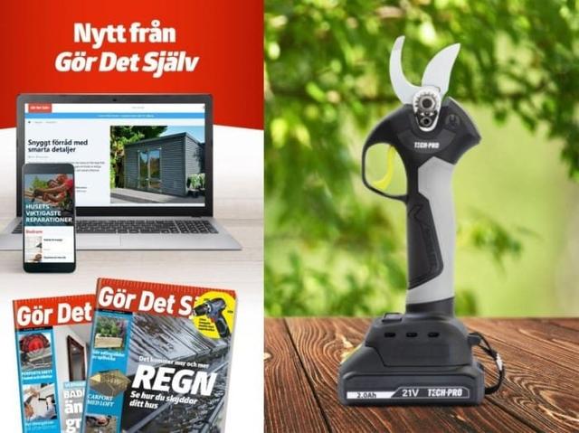 2 Tidningar & Elektrisk Sekatör för 198kr
