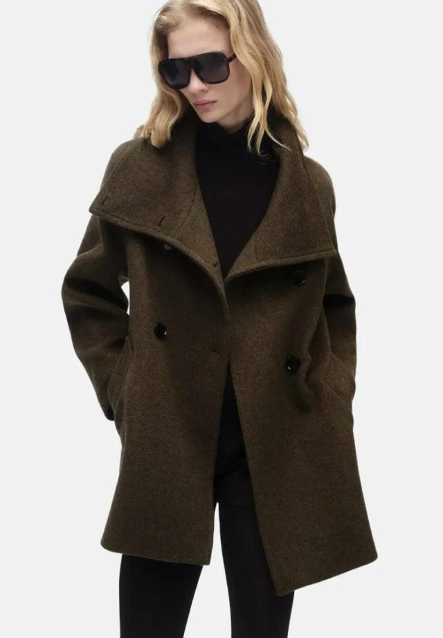 Khaki Mango Kort Kappa / Rock