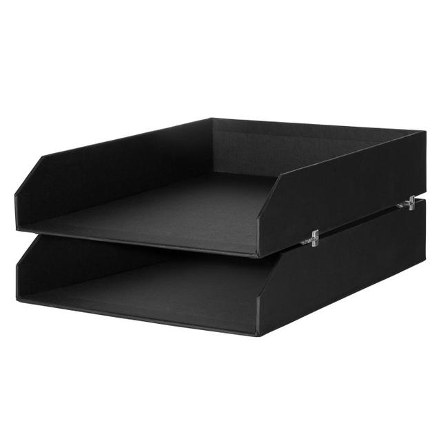 A4 Grafitfärgad Brevkorg 2-pack