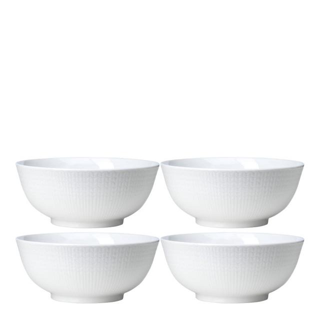 Swedish Grace 60cl Skål 4-pack Snö