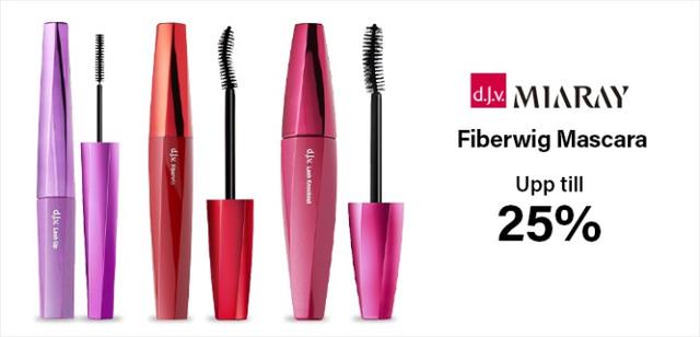 Fiberwig Mascara: Spara 25 %!