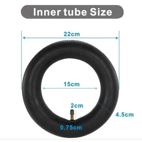 Xiaomi 8.5 Tum Innerslang 2-Pack Svart