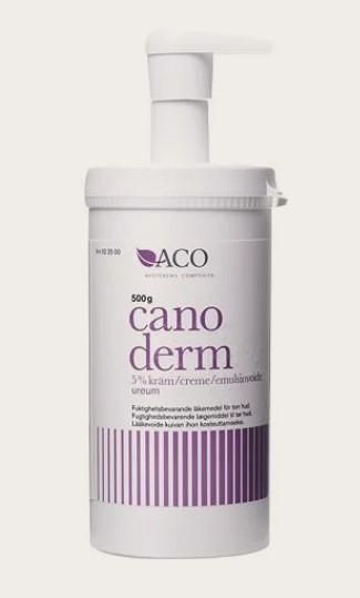 Canoderm 5% - kräm med mjukgörande Karbamid 500 g