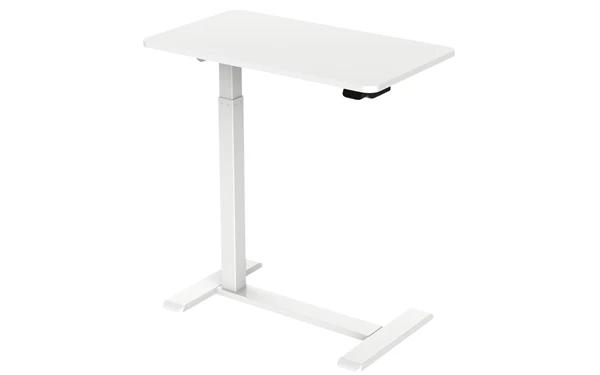 Höj- och sänkbart skrivbord 70x40 cm Elektriskt Vit
