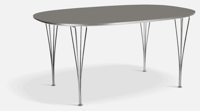 Fritz Hansen - Superellips Utdragbart Matbord - B613 180 x 120 cm