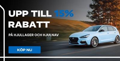 Upp till 15% på hjullager och hjulnav hos Trodo