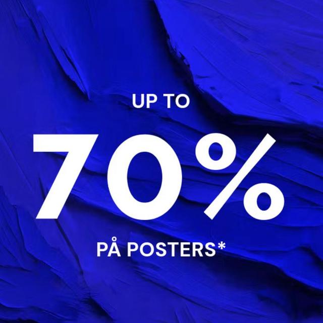 Stilfulla Arkivaffischer - upp till 70% rabatt just nu