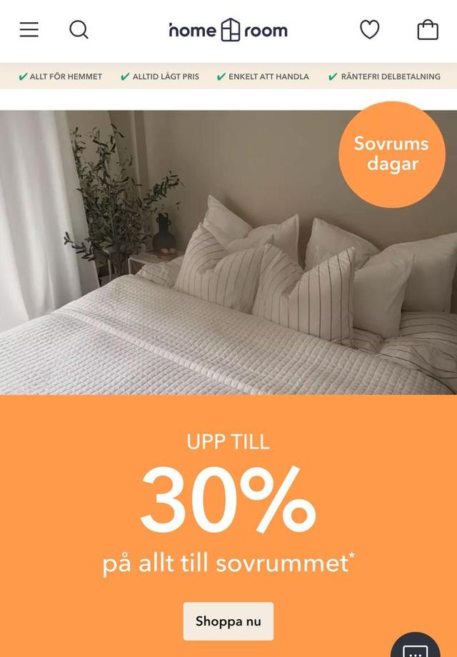 Skandinavisk Inredning och Möbler Online 15% rabatt med kod