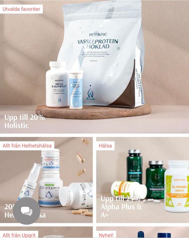 Bodystore - Upp till 20 % + 10 % extra rabatt med kod