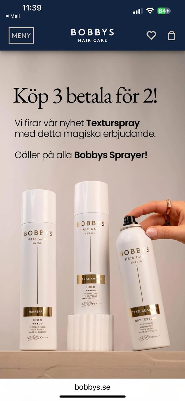 BOBBYS Sprayer köp 3 betala för 2