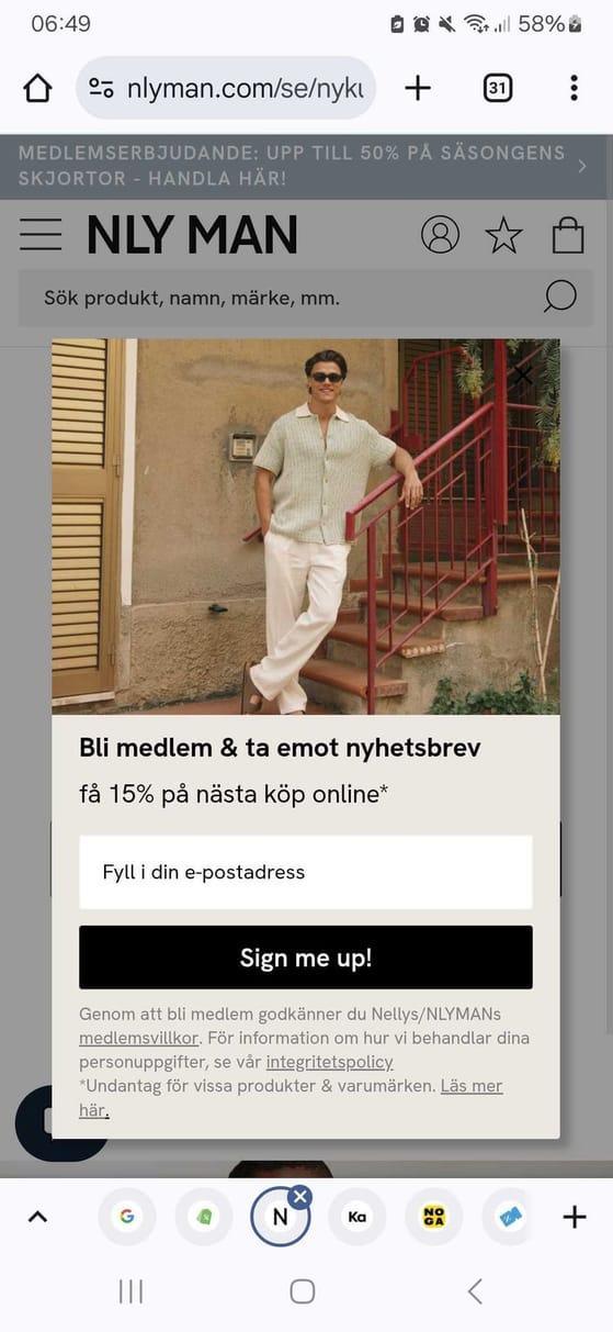 Bli Medlem - Få 15% Rabatt Första Köpet
