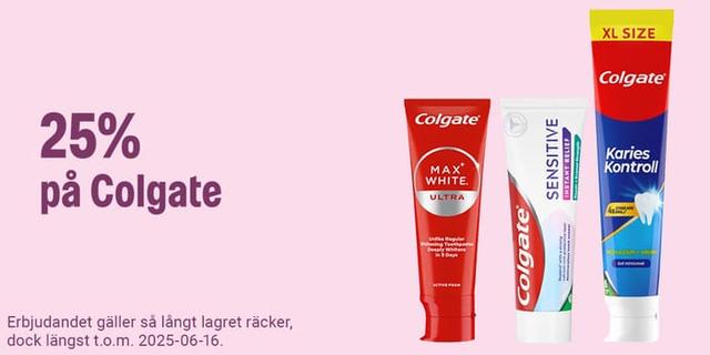25% pả Colgate