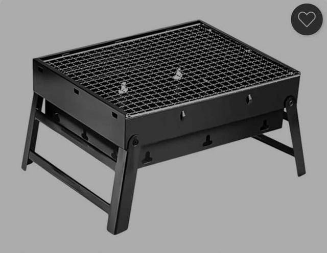 Bärbar Hopfällbar Grill - Perfekt för Picknick