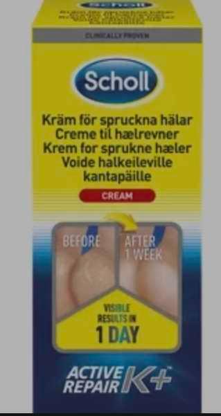 Scholl Creme för hälsprickor Active Repair K
